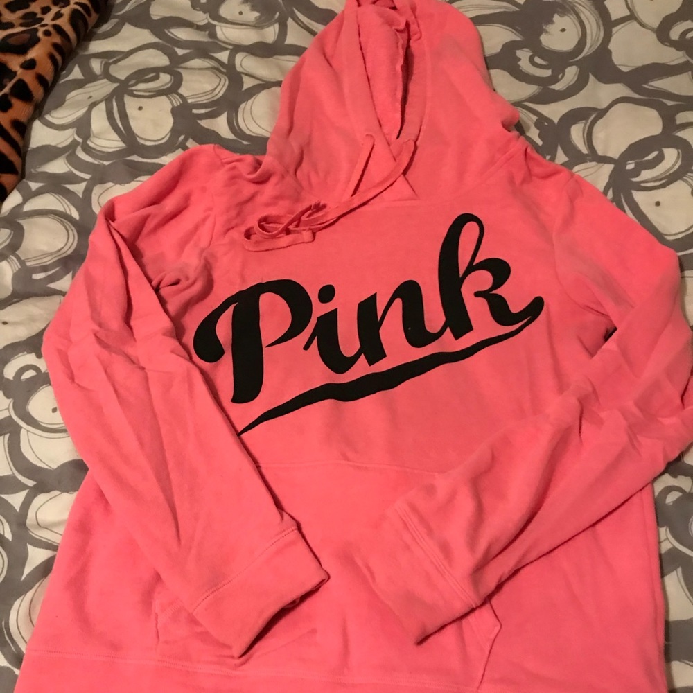 Pink hoodie